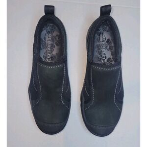 Merrell Women's Jungle Moc Nubuck Black shoes Boots‎ Size 6